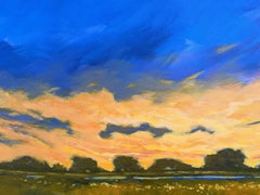Whispers of Dusk, Painting, Acrylic on Canvas