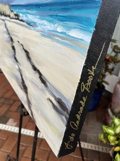 Windswept Beach, Painting, Acrylic on Canvas