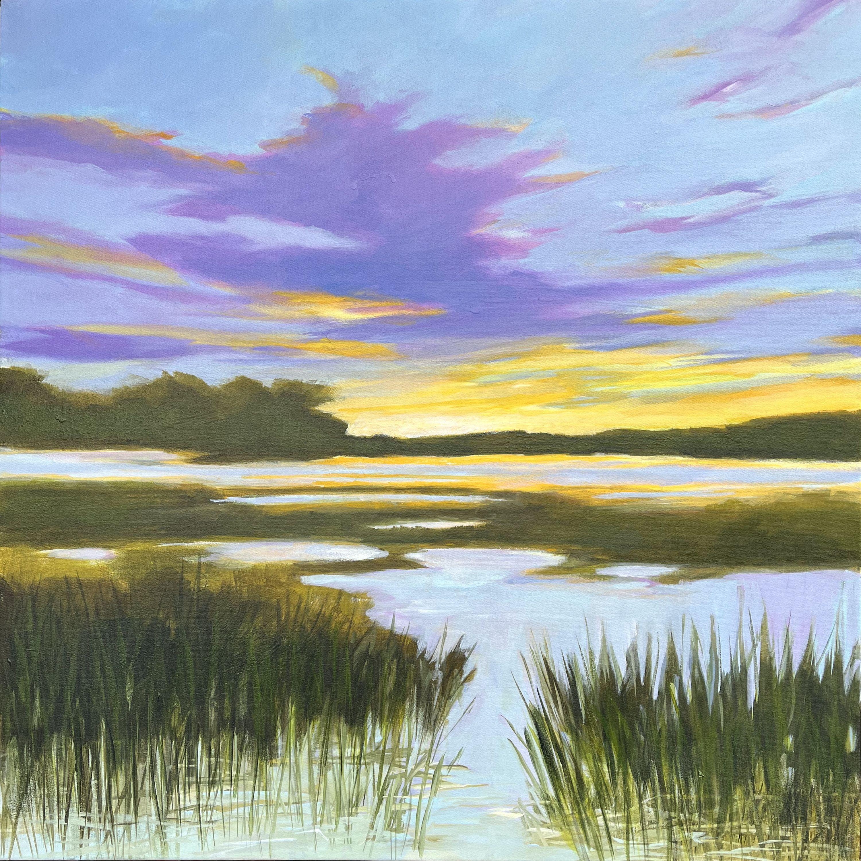 A Moment in Time, Gemälde, Acryl auf Leinwand