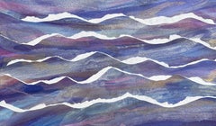 Sea Glass Haze, Painting, Pastels on Paper