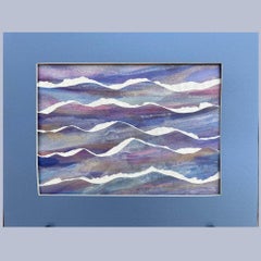 Sea Glass Haze, Painting, Pastels on Paper