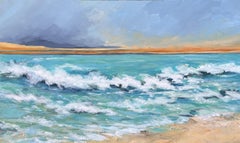 Gulf Sunset, Painting, Acrylic on Canvas