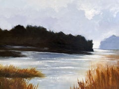 Morning Fog, Painting, Acrylic on Canvas