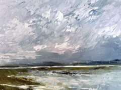 The Land Between, Painting, Acrylic on Canvas