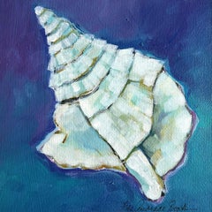 King's Crown Conch, Gemälde, Acryl auf Leinwand