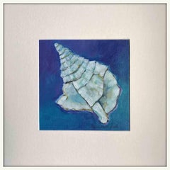King's Crown Conch, Gemälde, Acryl auf Leinwand