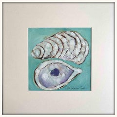 Oysters, Painting, Acrylic on Canvas