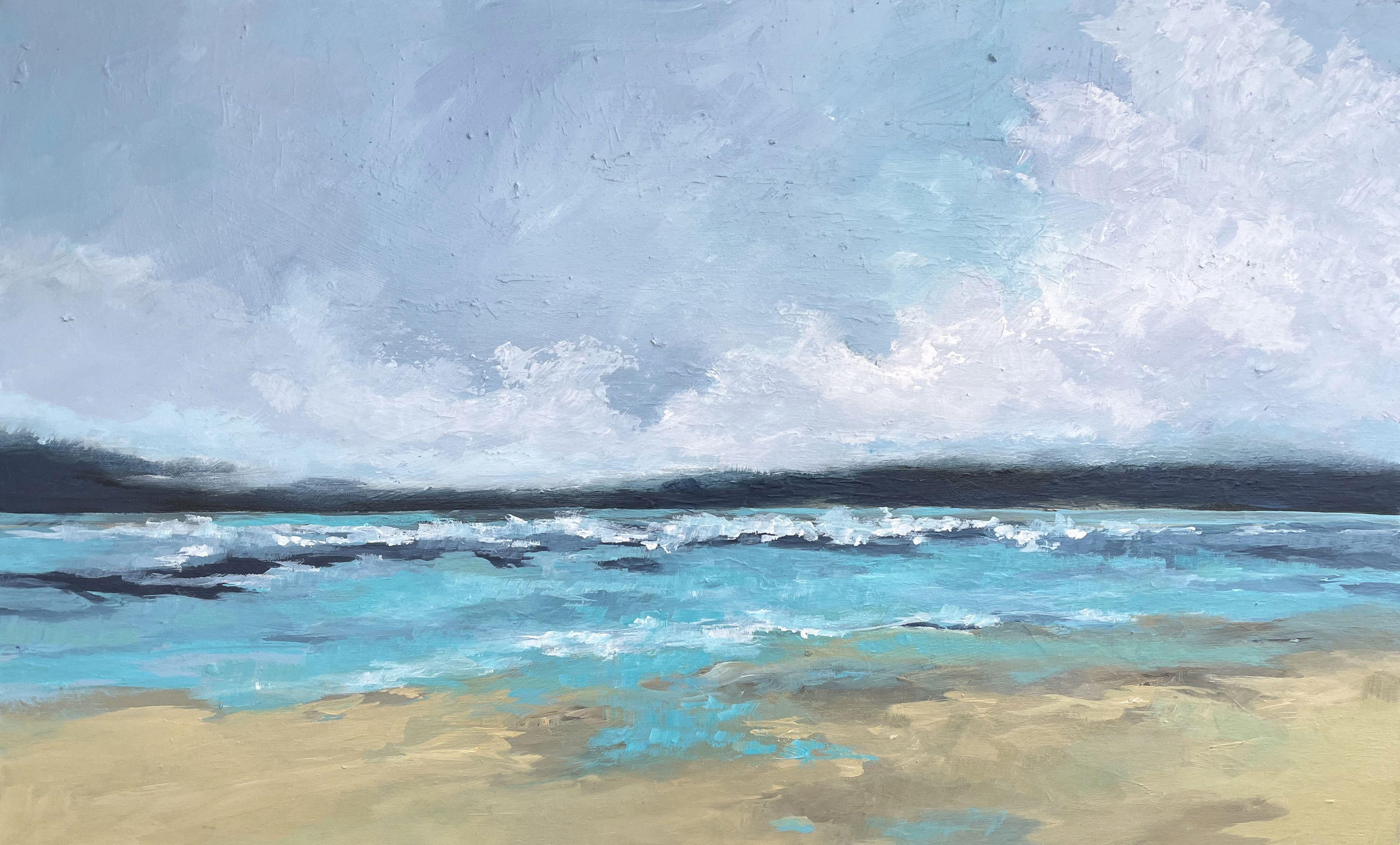 Avviso di tempesta, Pittura, Acrilico su tela - Art di Filomena Booth