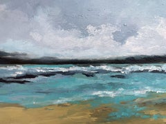 Sturmwarnung, Gemälde, Acryl auf Leinwand