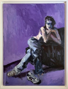 Humor de domingo, Pintura, Óleo sobre lienzo