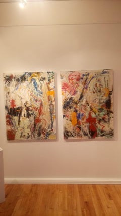 Fauno di Nijinsky, Pittura, Acrilico su tela