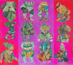 Saturday 22, Painting, Acrylic on Canvas