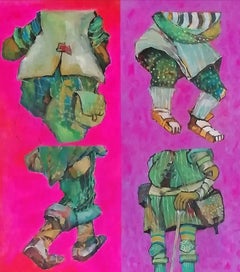 Saturday 22, Painting, Acrylic on Canvas