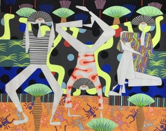 Canvas 216, Gemälde, Acryl auf Leinwand