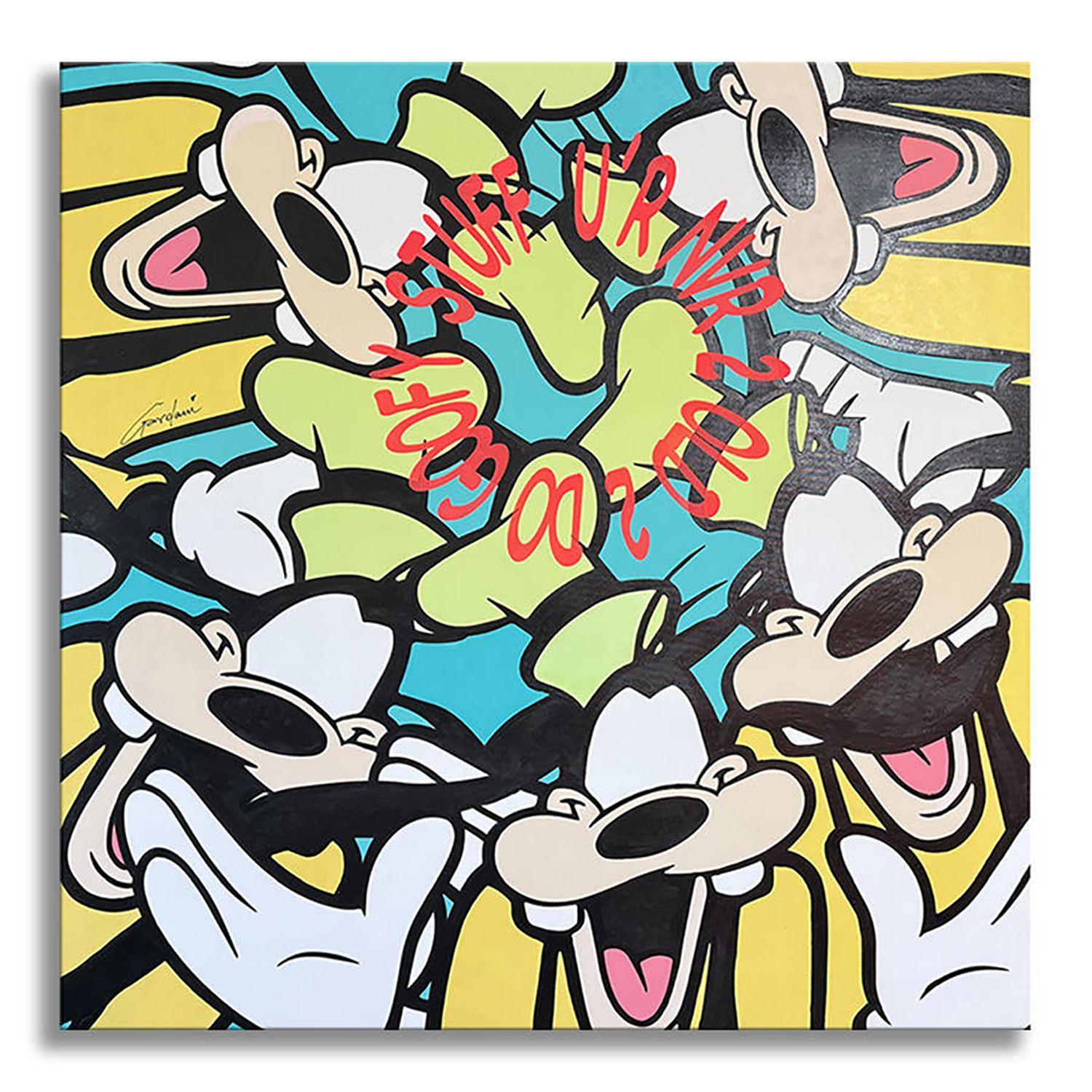 Goofy Stuff - Limited Edition on Canvas, Digital on Canvas - Art by Gardani Art