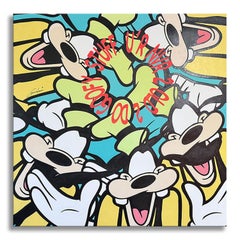 Goofy Stuff - Limitierte Auflage auf Leinwand, Digital auf Leinwand