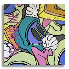 You and Me Marvin the Martian - Paper, Digital on Paper