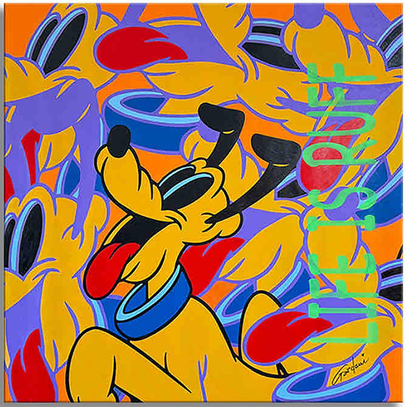 Life is Ruff - Papel - Edición limitada, Digital sobre papel - Art de Gardani Art