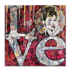 Amore invisibile - Tela - Edizione limitata 31/100, Digitale su tela