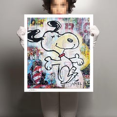 Try Snoopy - Papel - Edición limitada 22/100, Digital sobre papel