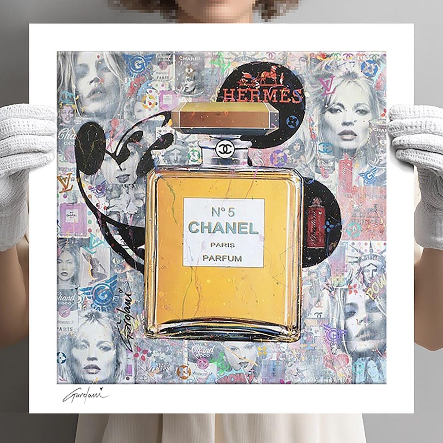 Chanel Paris Perfum-Mickey - Paper-Limited Editio, Digital on Paper