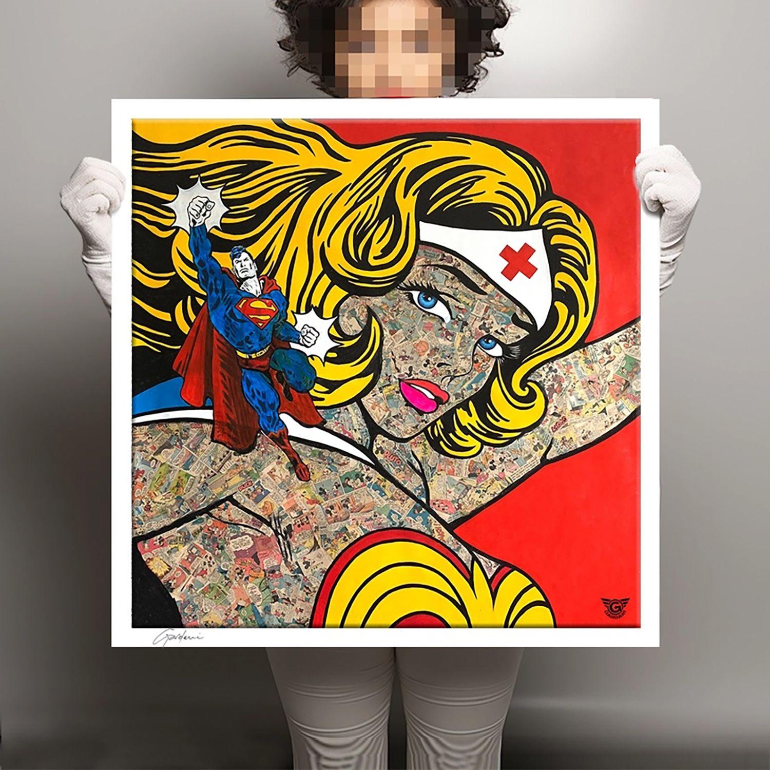 Wünsche werden wahr - Leinwand - Limitierte Auflage 27/100, Digital auf Leinwand – Art von Gardani Art