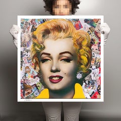 Marilyn Sensations - Toile - Édition limitée 21/100, numérique sur toile