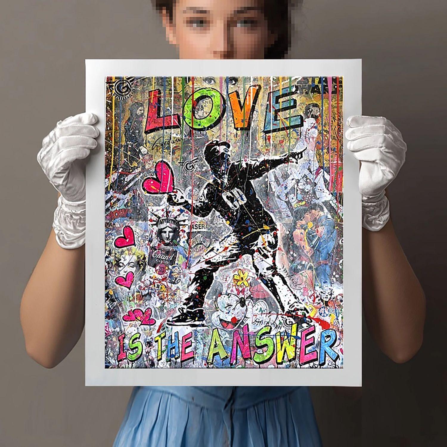 Love is the Answer - Paper Limited Edition 31/100, Digital on Paper