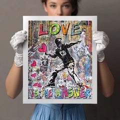 Love is the Answer - Paper Limited Edition 31/100, Digital on Paper