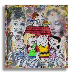 Snoopy Flying - Carta - Edizione limitata 24/100, Digitale su carta