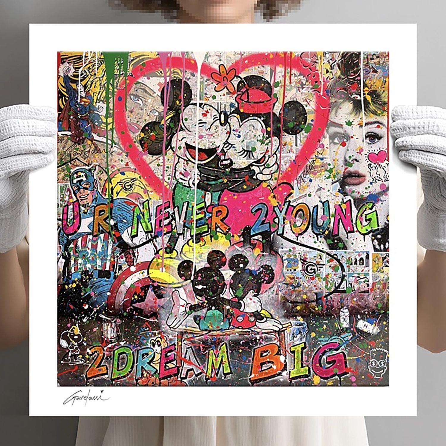 To Young - Canvas - Limited Edition Giclee 27/100, Digital on Canvas - Art by Gardani Art
