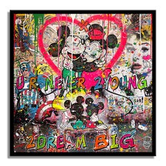 To Young - Tela - Giclée in edizione limitata 27/100, Digitale su tela
