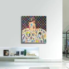 Aspettando te, Pittura, Olio su tela