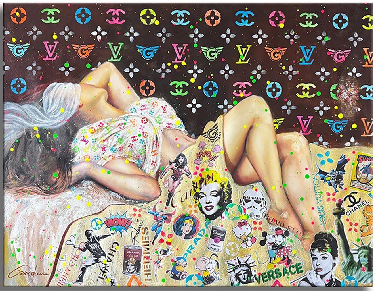 Quite Place - Original Painting on Canvas, Painting, Oil on Canvas