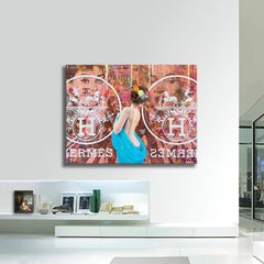 Erfolg Hermes - Originalgemälde auf Leinwand, Gemälde, Acryl auf Leinwand