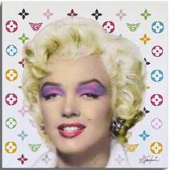Marilyn Una historia de amor, Pintura, Óleo sobre lienzo