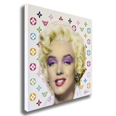 Marilyn Una historia de amor, Pintura, Óleo sobre lienzo