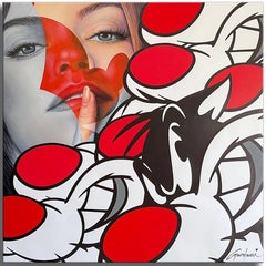 Echos du silence, peinture, huile sur toile
