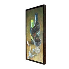 Vin d'amour, peinture, huile sur toile