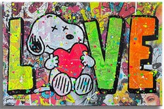 Love is a Friendship, Painting, Acrylic on Canvas