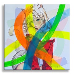 Yami no Koibito, Painting, Oil on Canvas