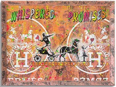 Versprechen â€" OriginalgemÃ?lde auf Leinwand, GemÃ?lde, Acryl auf Leinwand
