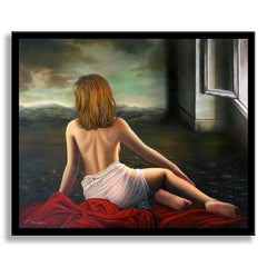 Beneath the Moonlit, Painting, Oil on Canvas