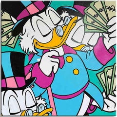 McDuck-Dreams - Original Painting on Canvas, Painting, Acrylic on Canvas