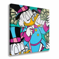 McDuck-Dreams - Original Painting on Canvas, Painting, Acrylic on Canvas
