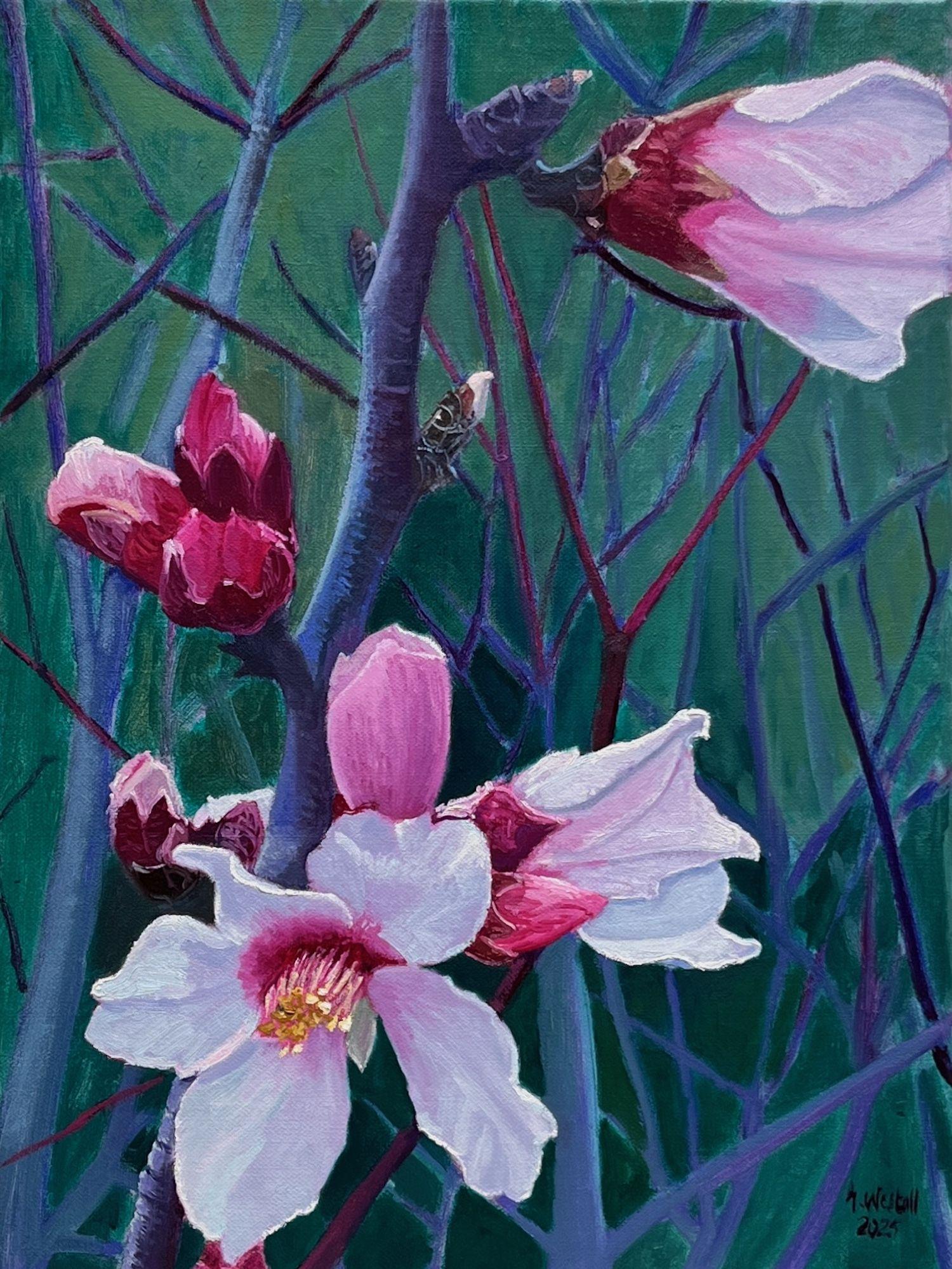 Un soplo de primavera, Pintura, Óleo sobre lienzo - Art de Gary Westall