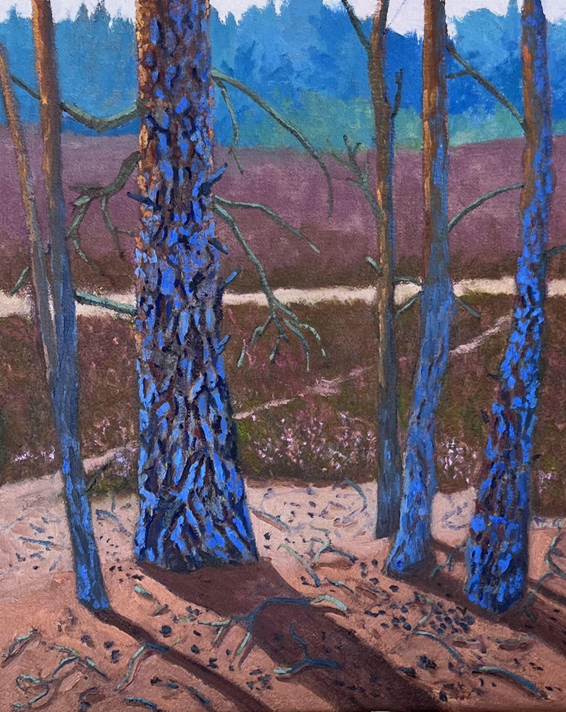 Schwindebecker Heath, Painting, Oil on Canvas - Art by Gary Westall