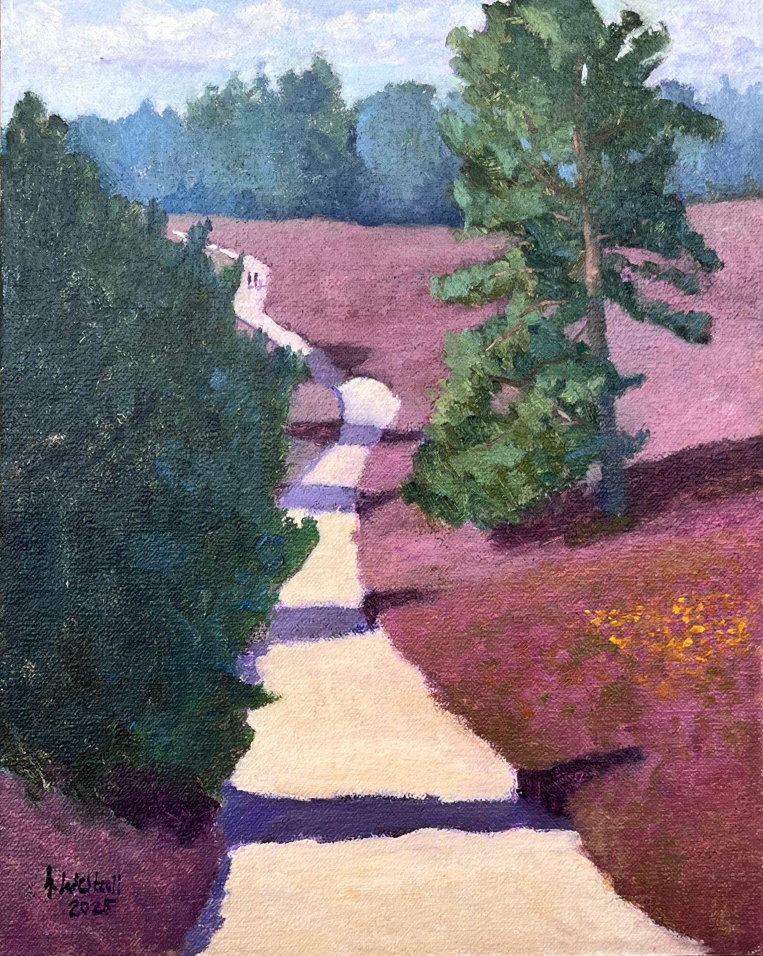 Schwindebecker Heath II, Painting, Oil on Canvas