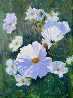 Cosmea, Pittura, Olio su tela