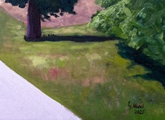 Autostrada per Röhrnbach, Pittura, Olio su tela